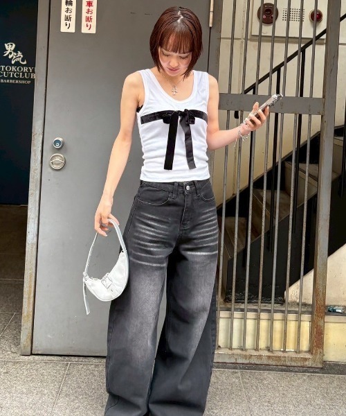 XU（エックスユー）の「【Never mind the XU】back print wide