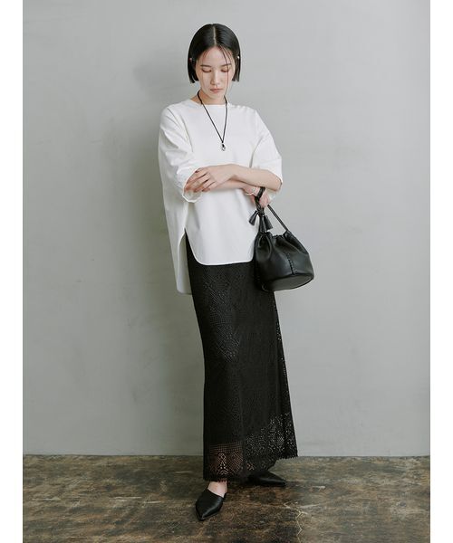 セール】ﾗｯｾﾙﾚｰｽﾏｷｼｽｶｰﾄ（スカート）｜MIESROHE（ミースロエ）の