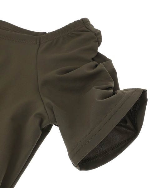 Julier Yoga and Relax(ジュリエヨガアンドリラックス)の「Julier Ecocoアシンメトリートップス(Tシャツ/カットソー・レディース・ネイビー/ホワイト/カーキ・1/0)」の19枚目の写真