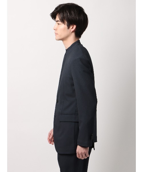 セール】最高ジャケット ノーカラー ウォッシャブル NON IRON 2WAY