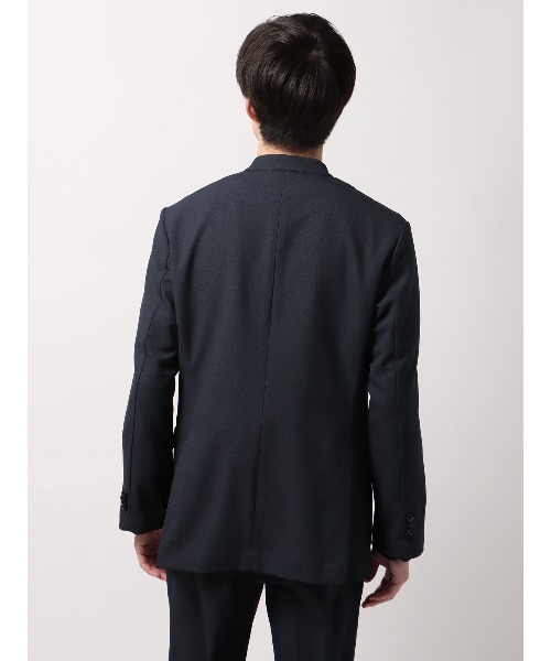 SUIT SQUARE(スーツスクエア)の「最高ジャケット ノーカラー ウォッシャブル NON IRON 2WAYストレッチ(ノーカラージャケット・メンズ・ブラック系/ネイビー系・S/M/L/LL)」の7枚目の写真
