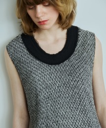 OPULENCE（オーピュレンス）の「French Army ニットベスト（Tシャツ/カットソー）」