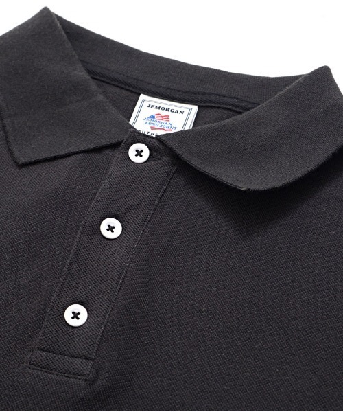 JEMORGAN（ジェーイーモーガン）の「『JEMORGAN LONG JOHNS/ジェーイーモーガンロングジョーンズ』T/Cカノコワッペンポロ【+】（シャツ/ブラウス・メンズ・ブラック/ベージュ/ホワイト/ネイビー・XL/L/M）」の20枚目の写真