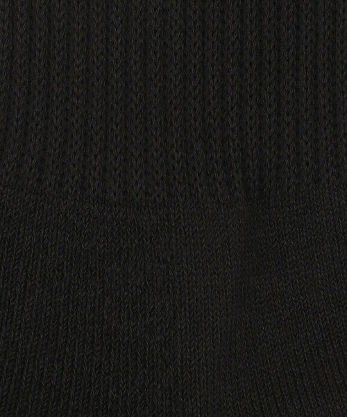 BEAUTY&YOUTH UNITED ARROWS（ビューティーアンドユースユナイテッドアローズ）の「抗菌・防臭 リブ パイル クォーター ソックス（ソックス/靴下・メンズ・ライトブルー/ライトグレー/ホワイト/ブラック・FREE）」の9枚目の写真