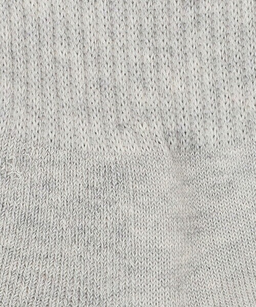 BEAUTY&YOUTH UNITED ARROWS（ビューティーアンドユースユナイテッドアローズ）の「抗菌・防臭 リブ パイル クォーター ソックス（ソックス/靴下・メンズ・ライトブルー/ライトグレー/ホワイト/ブラック・FREE）」の11枚目の写真