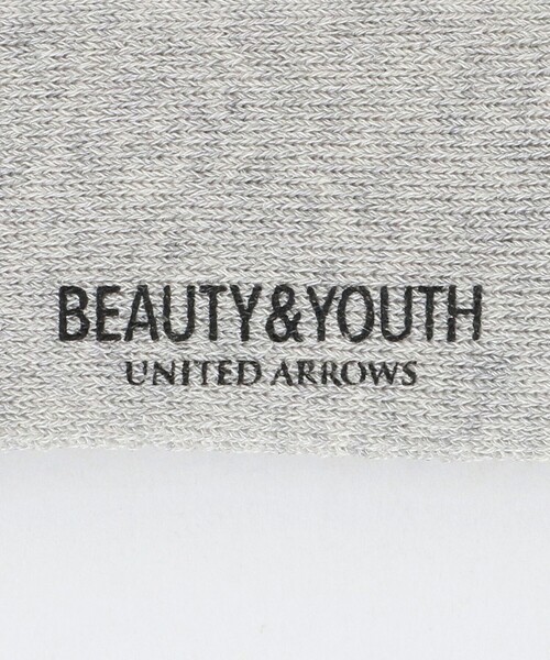 BEAUTY&YOUTH UNITED ARROWS（ビューティーアンドユースユナイテッドアローズ）の「抗菌・防臭 リブ パイル クォーター ソックス（ソックス/靴下・メンズ・ライトブルー/ライトグレー/ホワイト/ブラック・FREE）」の12枚目の写真