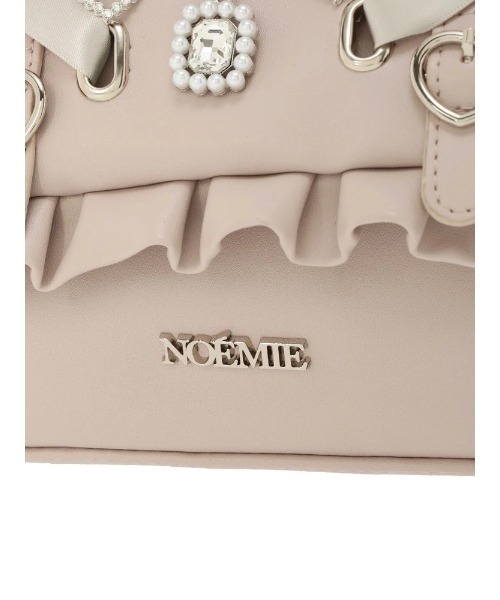 NOEMIE(ノエミー)の「キラキラリボンチャーム3WAYリュック(バックパック/リュック・レディース・アイボリー/ピンク/ブラック・ONE SIZE)」の10枚目の写真