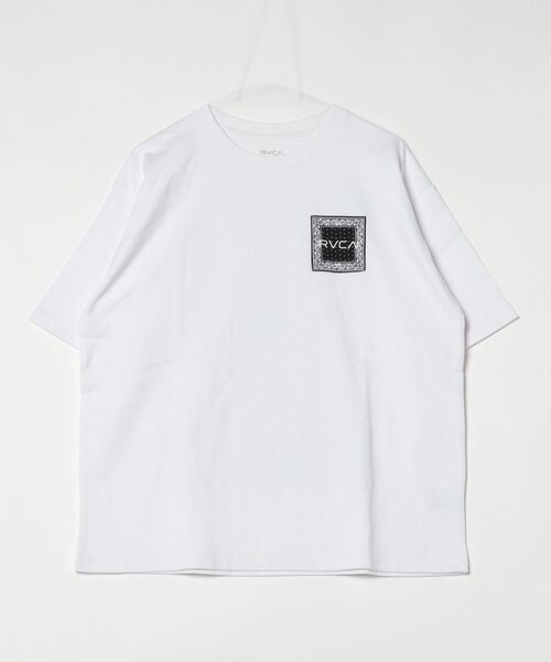 RVCA（ルーカ）の「ルーカ RVCA BANDANA ST サーフ 半袖Tシャツ（Tシャツ/カットソー・メンズ・ブラック/ホワイト・S/M/L）」の2枚目の写真