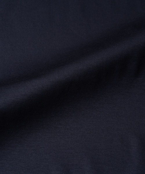 ESTNATION（エストネーション）の「ESTNATION / アルビニ コットンスムース ロールアップ Tシャツ（Tシャツ/カットソー・レディース・ホワイト/ブラック/ピンク/ネイビー・FREE）」の15枚目の写真