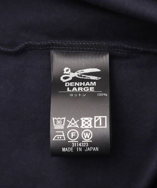 DENHAM（デンハム）の「DENHAM/デンハム/AMERICANA TEE（Tシャツ/カットソー・メンズ・ネイビー/ブラック/ホワイト・S/M/XL/L）」の9枚目の写真