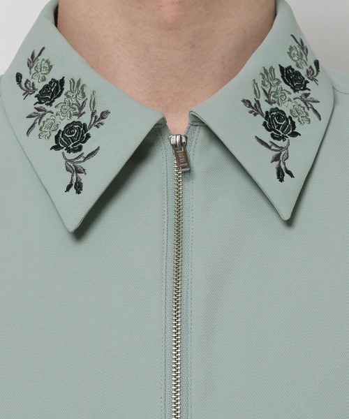 HARE（ハレ）の「【一部カラーSET UP対応】DABOハーフZIPシシュウシャツ(HARE)（シャツ/ブラウス・メンズ・グレー/ブラック/グリーン・FREE）」の15枚目の写真