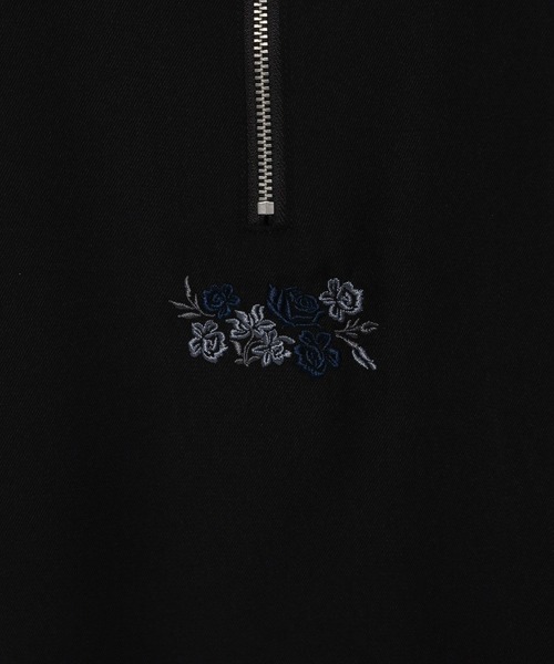 HARE（ハレ）の「【一部カラーSET UP対応】DABOハーフZIPシシュウシャツ(HARE)（シャツ/ブラウス・メンズ・グレー/ブラック/グリーン・FREE）」の8枚目の写真