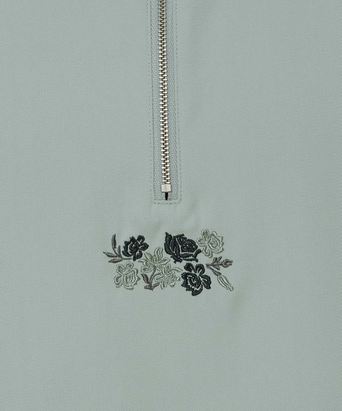 HARE（ハレ）の「【一部カラーSET UP対応】DABOハーフZIPシシュウシャツ(HARE)（シャツ/ブラウス・メンズ・グレー/ブラック/グリーン・FREE）」の10枚目の写真