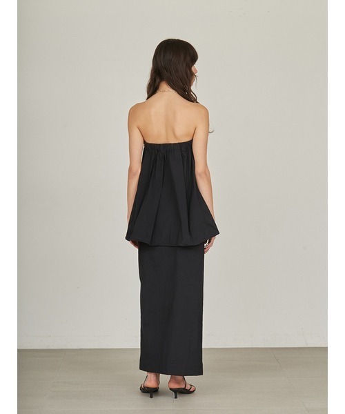 styling/(スタイリング)の「【S/S(エスバイエス)】<ウォッシャブル・撥水>ラップスカート(スカート・レディース・ライトグレー/ブラック・FREE)」の4枚目の写真