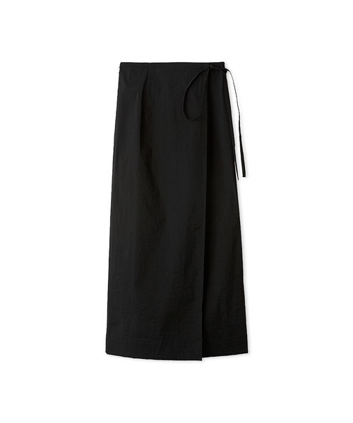 styling/(スタイリング)の「【S/S(エスバイエス)】<ウォッシャブル・撥水>ラップスカート(スカート・レディース・ライトグレー/ブラック・FREE)」の10枚目の写真