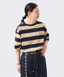 【7/24値下げ】【WEB限定】【別注】LACOSTE / ボーダー ショートスリーブ Tシャツ