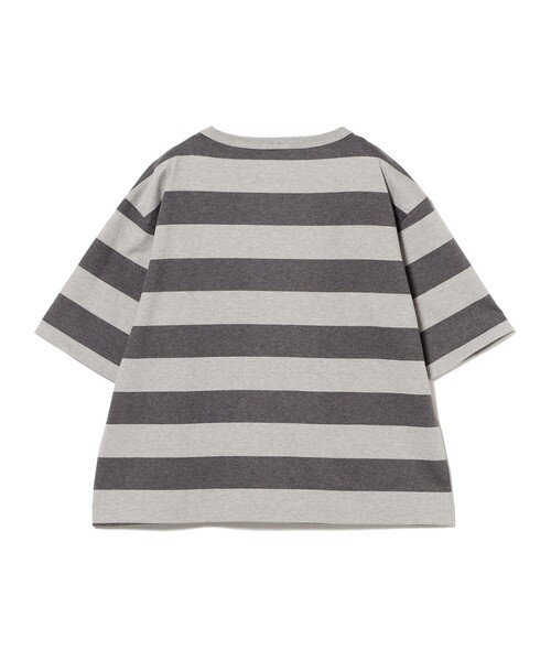 LACOSTE(ラコステ)の「【7/24値下げ】【WEB限定】【別注】LACOSTE / ボーダー ショートスリーブ Tシャツ(Tシャツ/カットソー・レディース・グレー/ブラック/レッド/ネイビー・36)」の13枚目の写真
