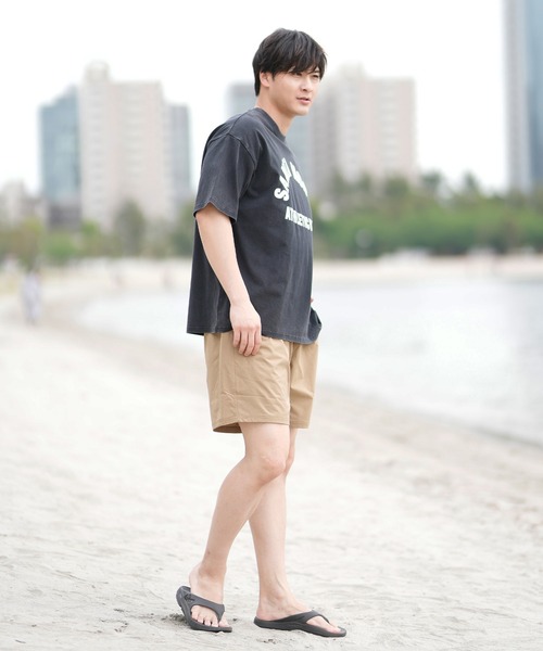 ムラサキスポーツ(ムラサキスポーツ)の「【ムラサキスポーツ限定】DEAR LAUREL × JACSON MATISSE SANTA MONICA Tシャツ DL25S-JM01(Tシャツ/カットソー・メンズ・ネイビー/ブラック/オフホワイト/ダークオレンジ・M/L/XL)」の16枚目の写真