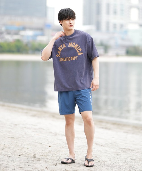 ムラサキスポーツ(ムラサキスポーツ)の「【ムラサキスポーツ限定】DEAR LAUREL × JACSON MATISSE SANTA MONICA Tシャツ DL25S-JM01(Tシャツ/カットソー・メンズ・ネイビー/ブラック/オフホワイト/ダークオレンジ・M/L/XL)」の20枚目の写真