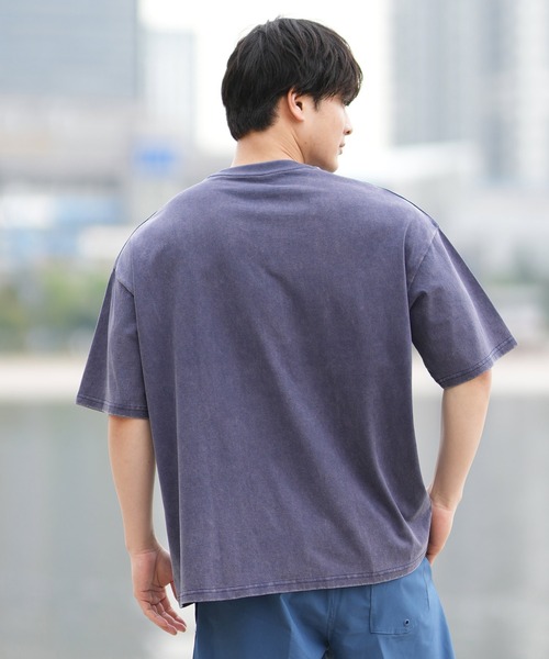 ムラサキスポーツ(ムラサキスポーツ)の「【ムラサキスポーツ限定】DEAR LAUREL × JACSON MATISSE SANTA MONICA Tシャツ DL25S-JM01(Tシャツ/カットソー・メンズ・ネイビー/ブラック/オフホワイト/ダークオレンジ・M/L/XL)」の19枚目の写真