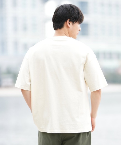 ムラサキスポーツ(ムラサキスポーツ)の「【ムラサキスポーツ限定】DEAR LAUREL × JACSON MATISSE SANTA MONICA Tシャツ DL25S-JM01(Tシャツ/カットソー・メンズ・ネイビー/ブラック/オフホワイト/ダークオレンジ・M/L/XL)」の7枚目の写真