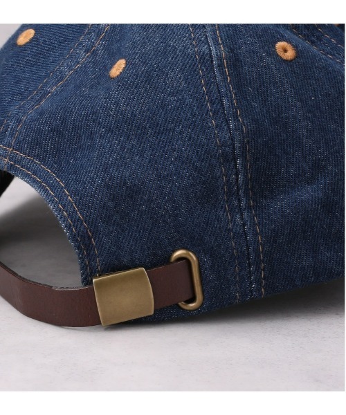 Levi's（リーバイス）の「【Levi's】ＲＥＬＡＸＥＤ ＤＡＤＨＥＲＩＴＡＧＥ ＣＡＰ（キャップ・メンズ・ダークインディゴブルー・フリー）」の4枚目の写真