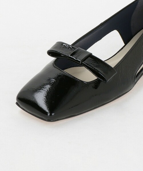 オデットエオディールのリボンフラットパンプス ODETTE E ODILE｜オデット エ オディールのパンプス（リボン