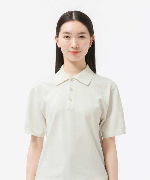 MIGARU Light Knit Polo Shirt TENTIAL 上下 MIGARU Light Knit Short Sleeve Tailored Polo Shirt / 上下