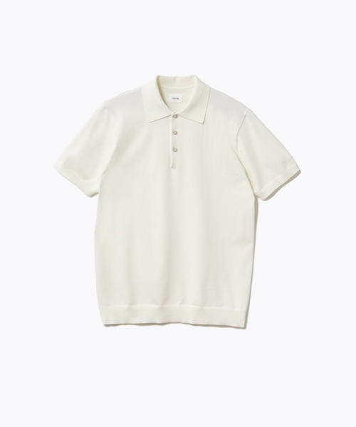 トップス MIGARU Light Knit Short Sleeve Tailored MIGARU Light Knit Short Sleeve Tailored