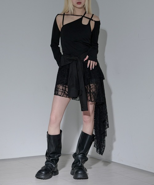 セール】2P design tops / カップインキャミソール＋アーム