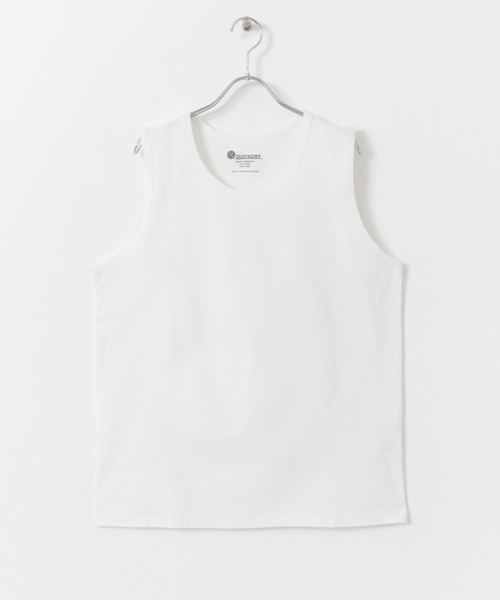 URBAN RESEARCH DOORS（アーバンリサーチドアーズ）の「クイックドライ アムンゼン タンクトップ（タンクトップ・メンズ・ライトグレー/ホワイト/ブラック・LARGE/MEDIUM）」の4枚目の写真