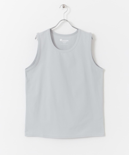 URBAN RESEARCH DOORS（アーバンリサーチドアーズ）の「クイックドライ アムンゼン タンクトップ（タンクトップ・メンズ・ライトグレー/ホワイト/ブラック・LARGE/MEDIUM）」の6枚目の写真
