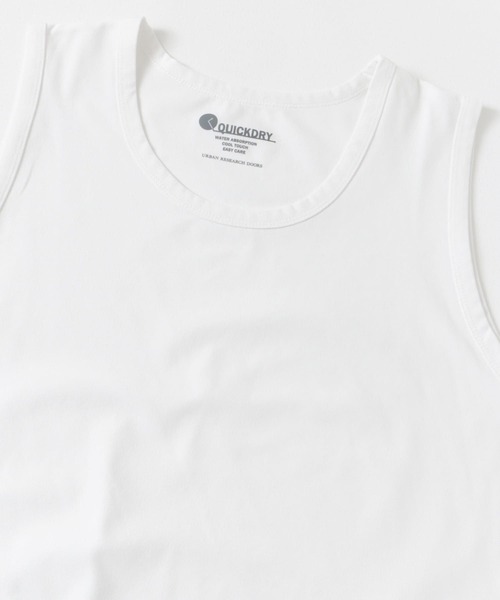 URBAN RESEARCH DOORS（アーバンリサーチドアーズ）の「クイックドライ アムンゼン タンクトップ（タンクトップ・メンズ・ライトグレー/ホワイト/ブラック・LARGE/MEDIUM）」の10枚目の写真
