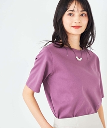 a.v.v | 【接触冷感/UVカット】大人のリッチTシャツ(Tシャツ/カットソー)