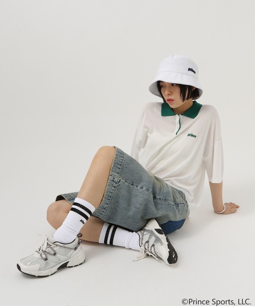 PRINCE(プリンス)の「【Prince(プリンス)】別注ラインソックス(ソックス/靴下・レディース・その他1/ブラック・FREE)」の3枚目の写真