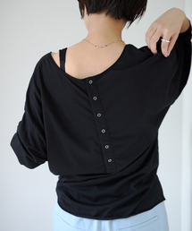 ❤︎IENA＊シルクボートネックプルオーバー❤︎ ラクーンボートネックニットプルオーバー（ニット）｜ánuans（ア