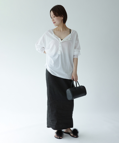 2WAYスナッププルオーバー（Tシャツ/カットソー）｜EMILY WEEK