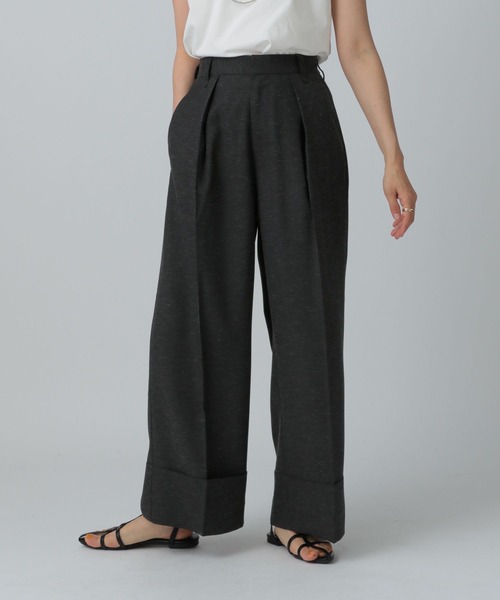 みち　※引渡し限定※ セール】リネンブレンドスラックスパンツ 324950（その他パンツ