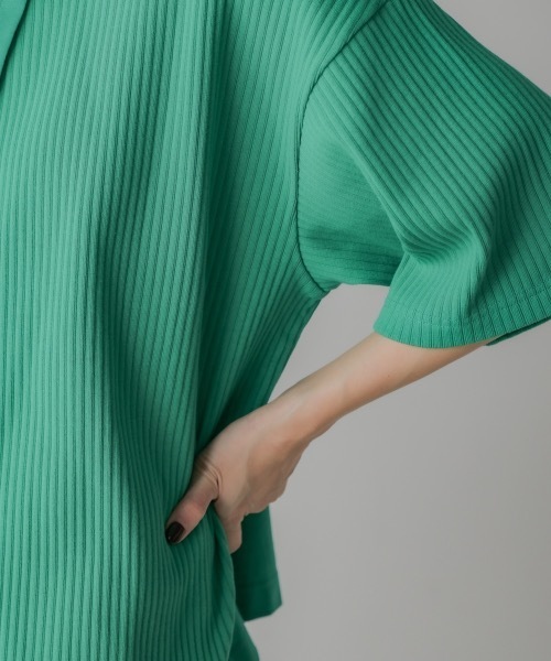 CIEL'AIR（シエルエアー）の「BAG CONSCIOUS TSHIRT (ﾊﾞｯｸｺﾝｼｬｽTｼｬﾂ）（Tシャツ/カットソー・レディース・ブラック/オフホワイト/グリーン・FREE）」の12枚目の写真