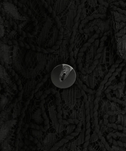 BAYFLOW（ベイフロー）の「[トレンド感をプラス]ハーフスリーブレースジャケット（その他アウター・レディース・ホワイト/ブラウン/ブラック・FREE）」の22枚目の写真