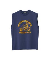 HYSTERIC GLAMOUR | WICKED WAYS ノースリーブTシャツ(その他トップス)