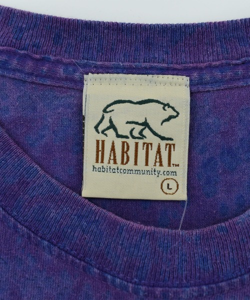 LABORATORY R(ラボラトリーアール)の「【USED】Y2K HABITAT “wolf” アニマル Tシャツ(Tシャツ/カットソー・メンズ・ブラック・LARGE)」の5枚目の写真