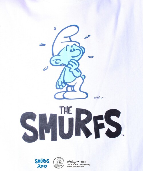 FREDY MAC（フレディーマック）の「「THE SMURFS」スマーフ フロントプリントTシャツ（Tシャツ/カットソー・メンズ・イエロー/ラベンダー/ホワイト/ブラック・M/L）」の8枚目の写真