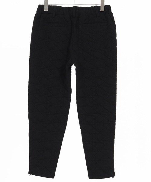 1minute 1second（ワンミニットワンセカンド）の「mp13846-quilted side zip pants with heart patch イージーパンツ（その他パンツ・メンズ・ブラック/チャコール・S/M/L/XL）」の21枚目の写真