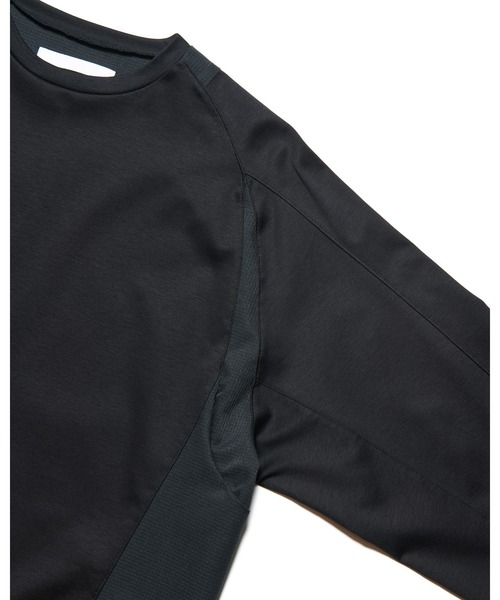 SOPHNET.（ソフネット）の「SUPIMA COTTON L/S FOOTBALL TEE（Tシャツ/カットソー・メンズ・ホワイト/ブラック・3/1/2/4/5）」の6枚目の写真