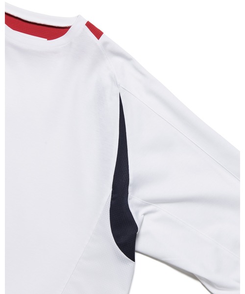 SOPHNET.（ソフネット）の「SUPIMA COTTON L/S FOOTBALL TEE（Tシャツ/カットソー・メンズ・ホワイト/ブラック・3/1/2/4/5）」の9枚目の写真