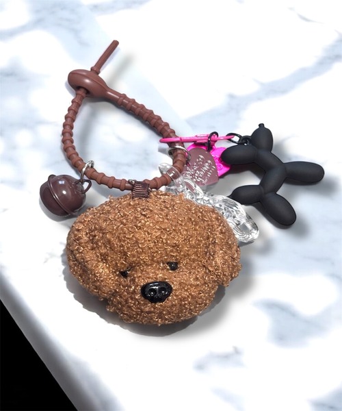 TOD'Sトッズ　プードル　チャーム　キーホルダー 350608652_1.jpg