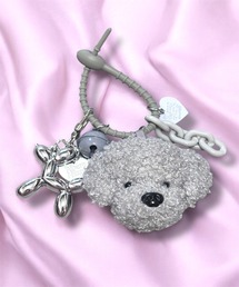 1004ST（イチマルマルヨンエスティー）の「プードル ストラップ キーホルダー チャーム（キーホルダー）」