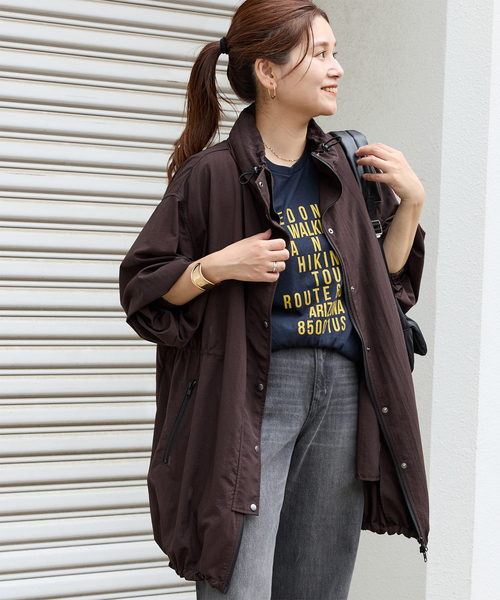 JOURNAL STANDARD（ジャーナルスタンダード）の「Landscaper ライトブルゾン（その他アウター・レディース・ブラック/ブラウン/ベージュ・FREE）」の3枚目の写真