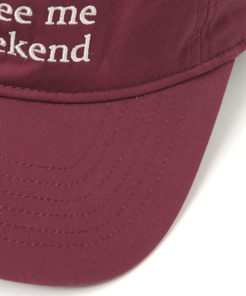 LAKOLE(ラコレ)の「ロゴ刺繍キャップ / 495366(キャップ・レディース・ライトベージュ/チェリーレッド/ブラウン/ブラック・FREE)」の10枚目の写真